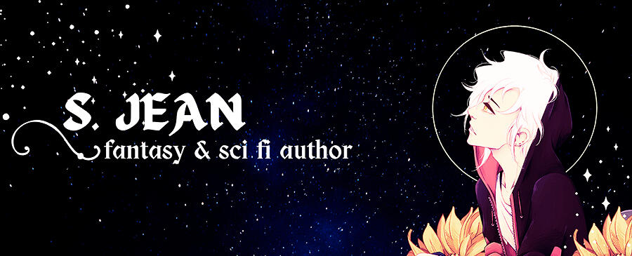 Banner for S. Jean, fantasy & sci fi author